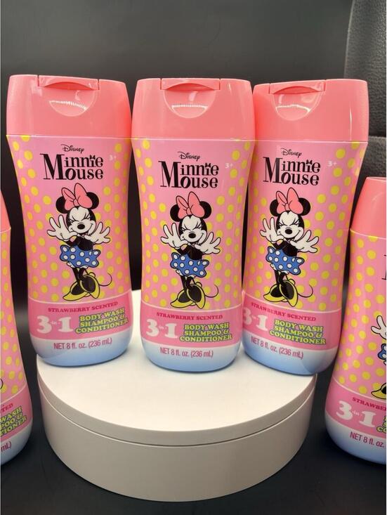 Disney Other - SET OF 2 Disney Minnie Mouse 3-in-1 Body Wash Shampoo Conditioner 8 fl oz